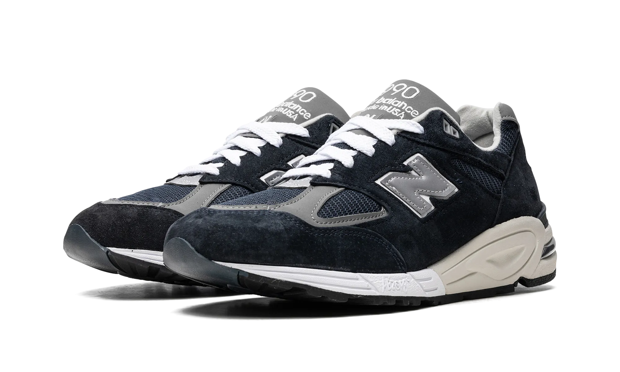 Flexible   outsole 990V2 "Navy/White"