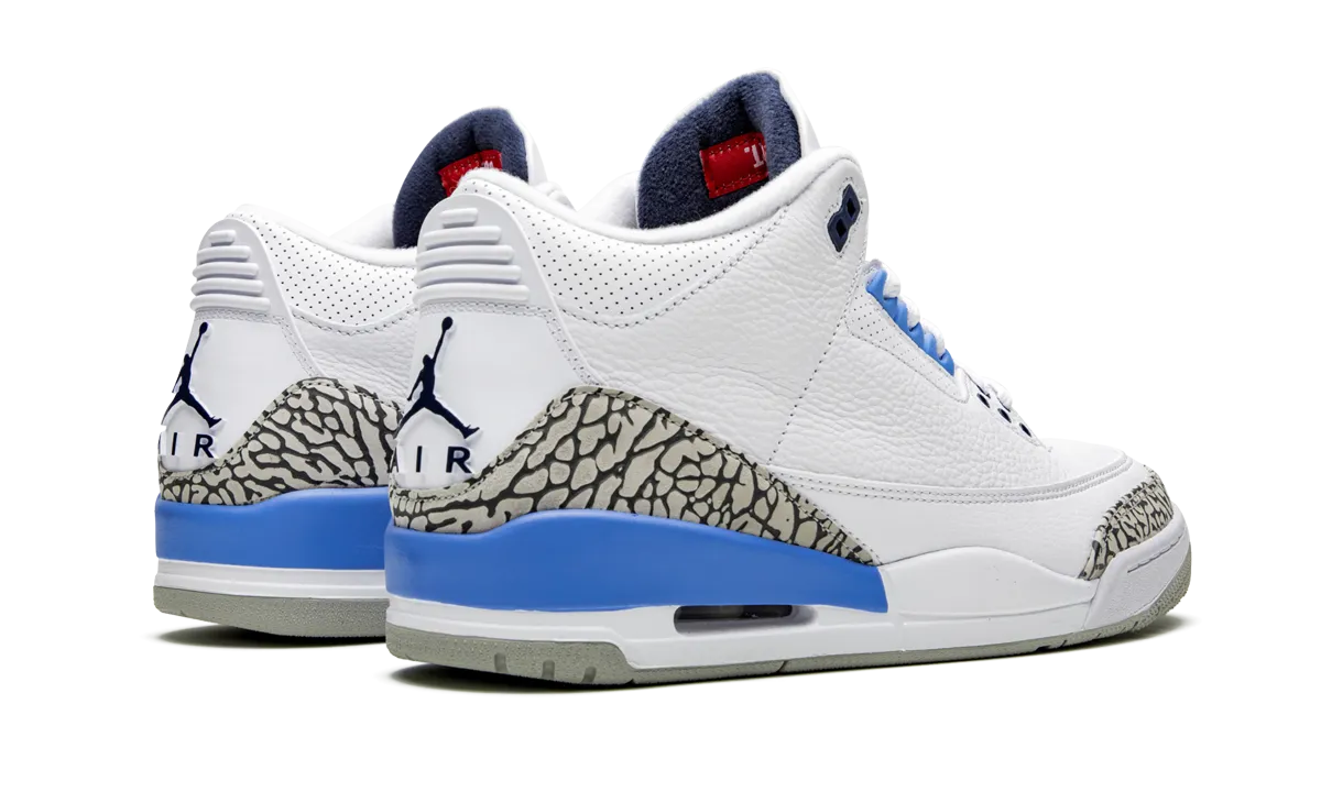 Dynamic Fit Air Jordan 3 Retro "UNC"