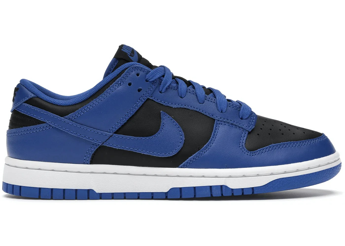 Roam Free Nike Dunk Low Retro Black Hyper Cobalt (2021)