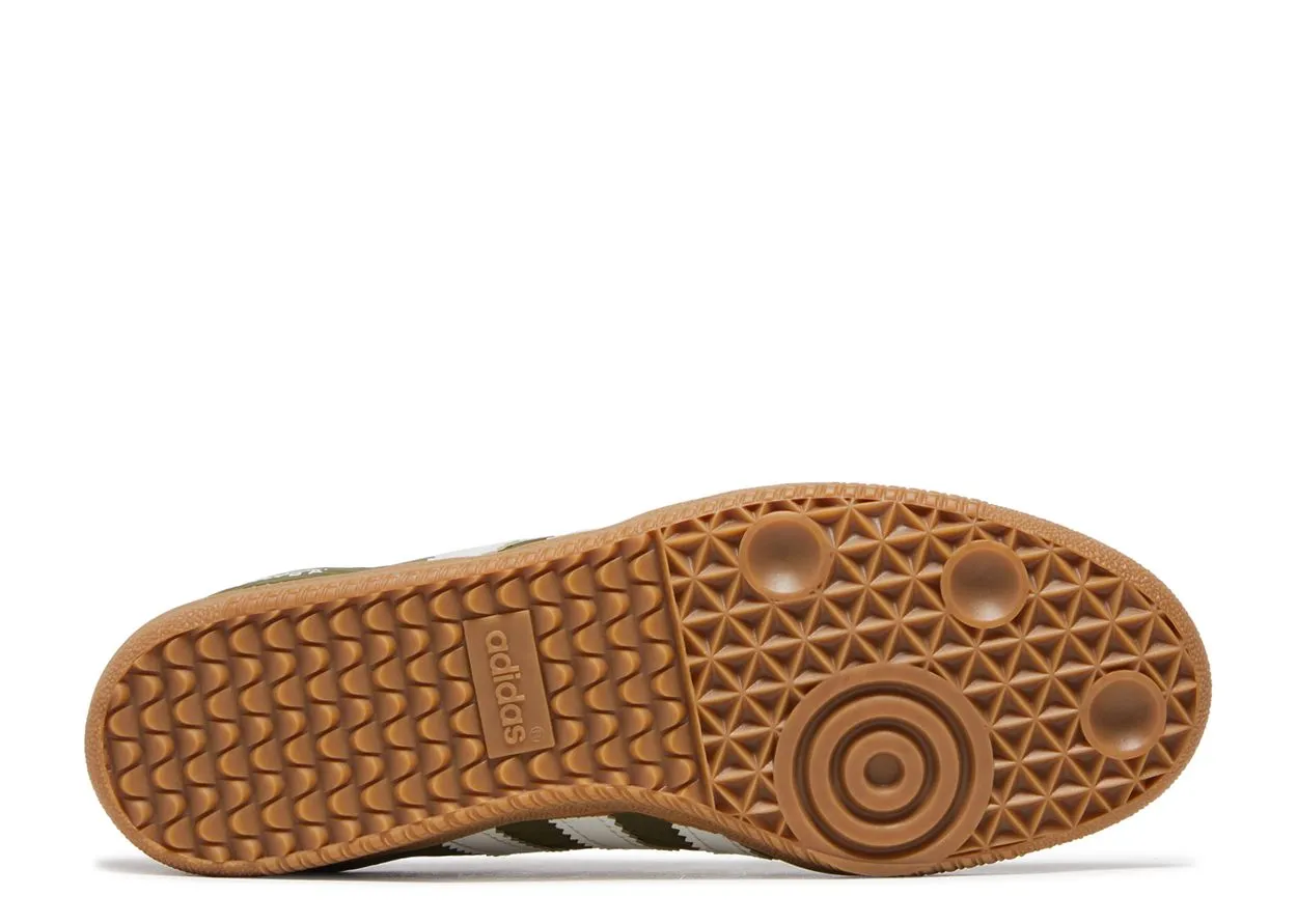 Adidas Samba OG Focus Olive Gum Cozy Feel Every Step