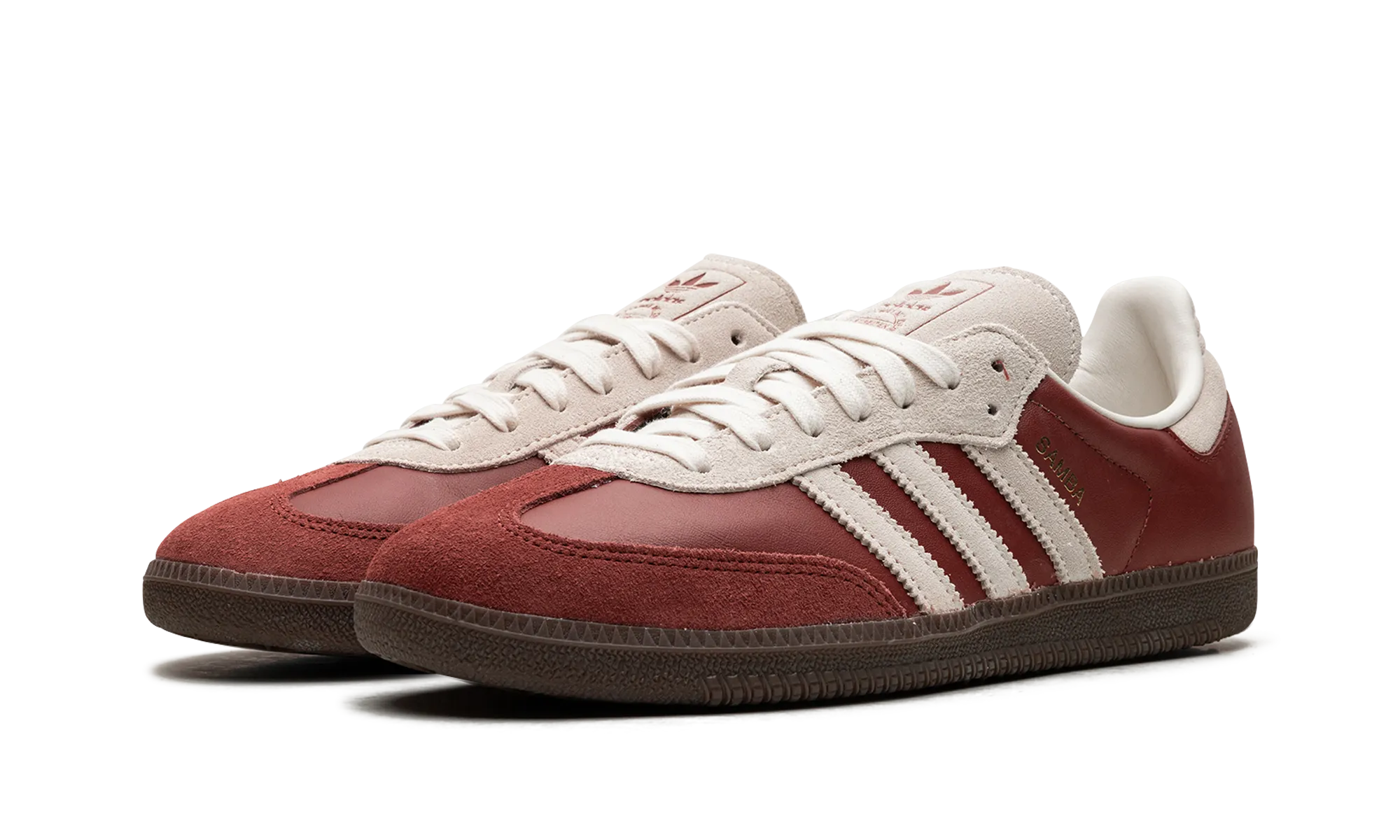 Samba OG "Preloved Ruby Cream White" Score Step