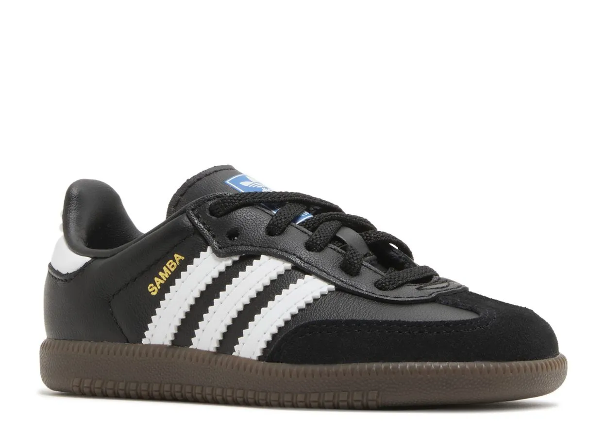 Grab Quick Flexible Materials Adidas Samba OG Core Black Cloud White Gum (TD)