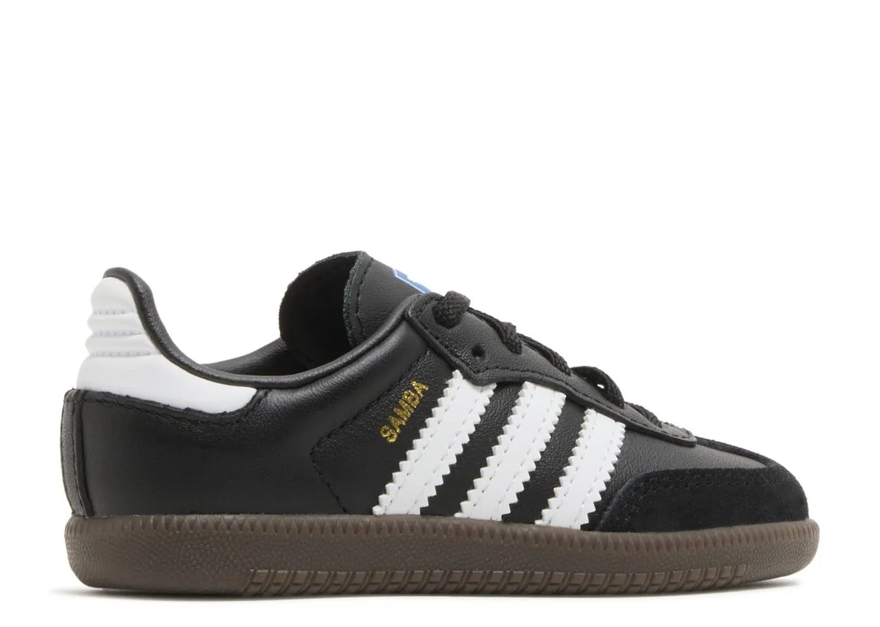 Adidas Samba OG Core Black Cloud White Gum (TD) Planet Step Free Movement