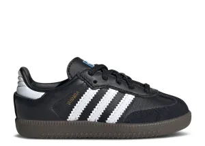 Run Light Kick Back Adidas Samba OG Core Black Cloud White Gum (TD)