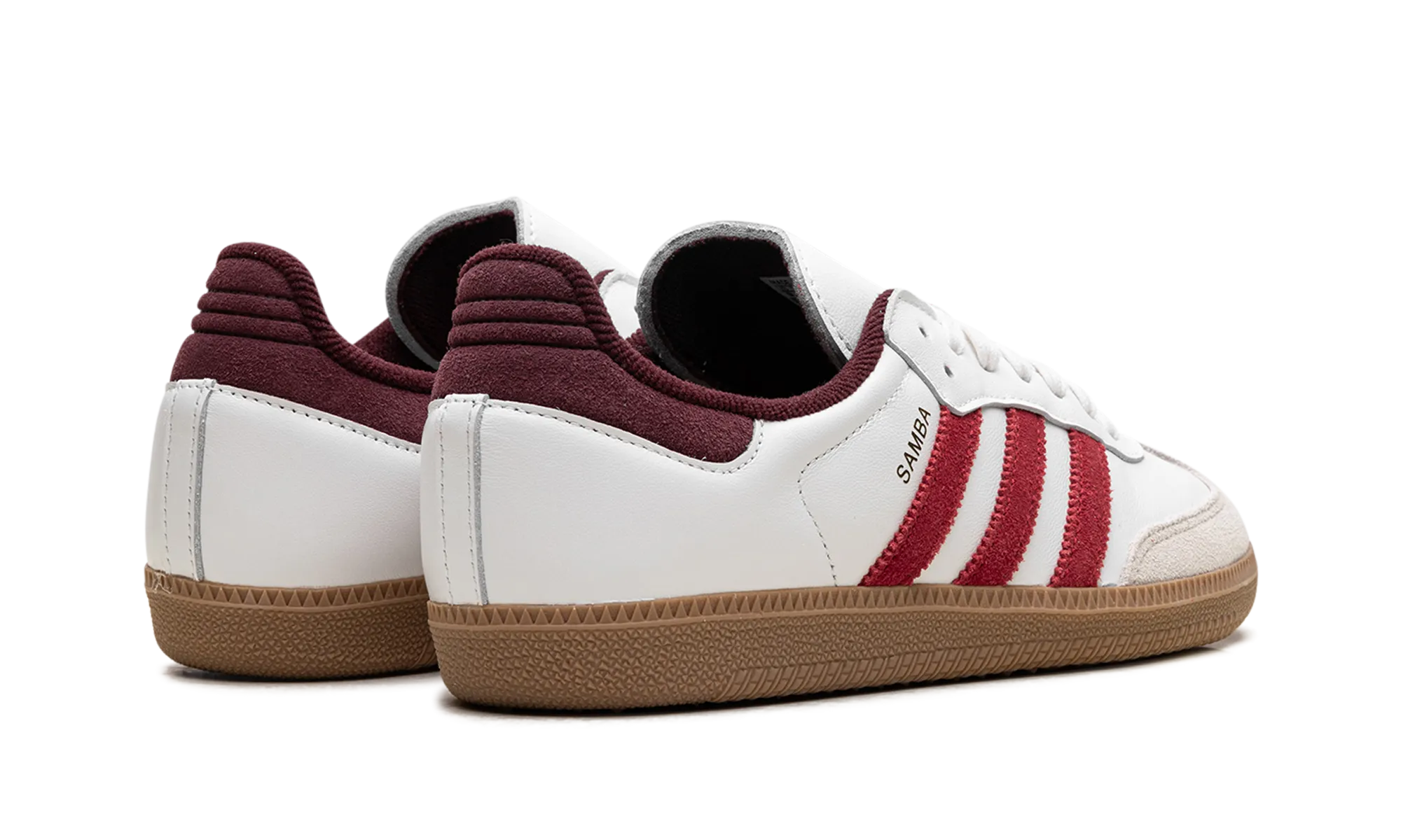 Samba OG "Core White Better Scarlet" Stretchable