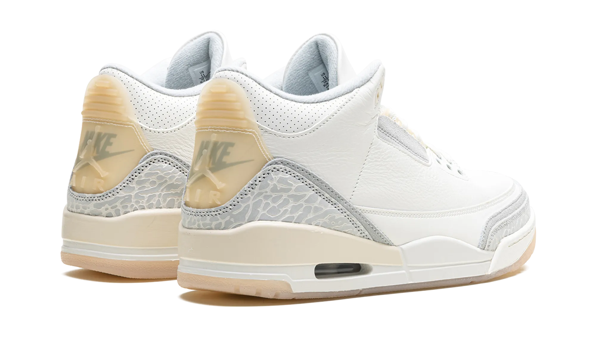 Air Jordan 3 Craft "Ivory" Easy on Step Right