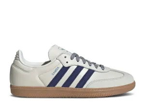 Adidas Samba Off White Dark Blue All Day Comfort Balanced Motion