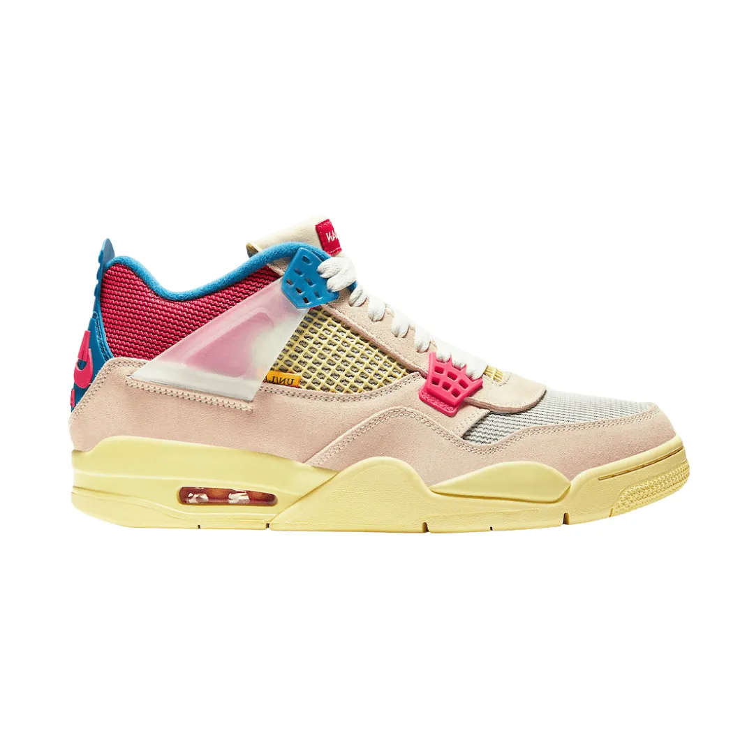 Flat Finish Jordan 4 Retro Union Guava Ice