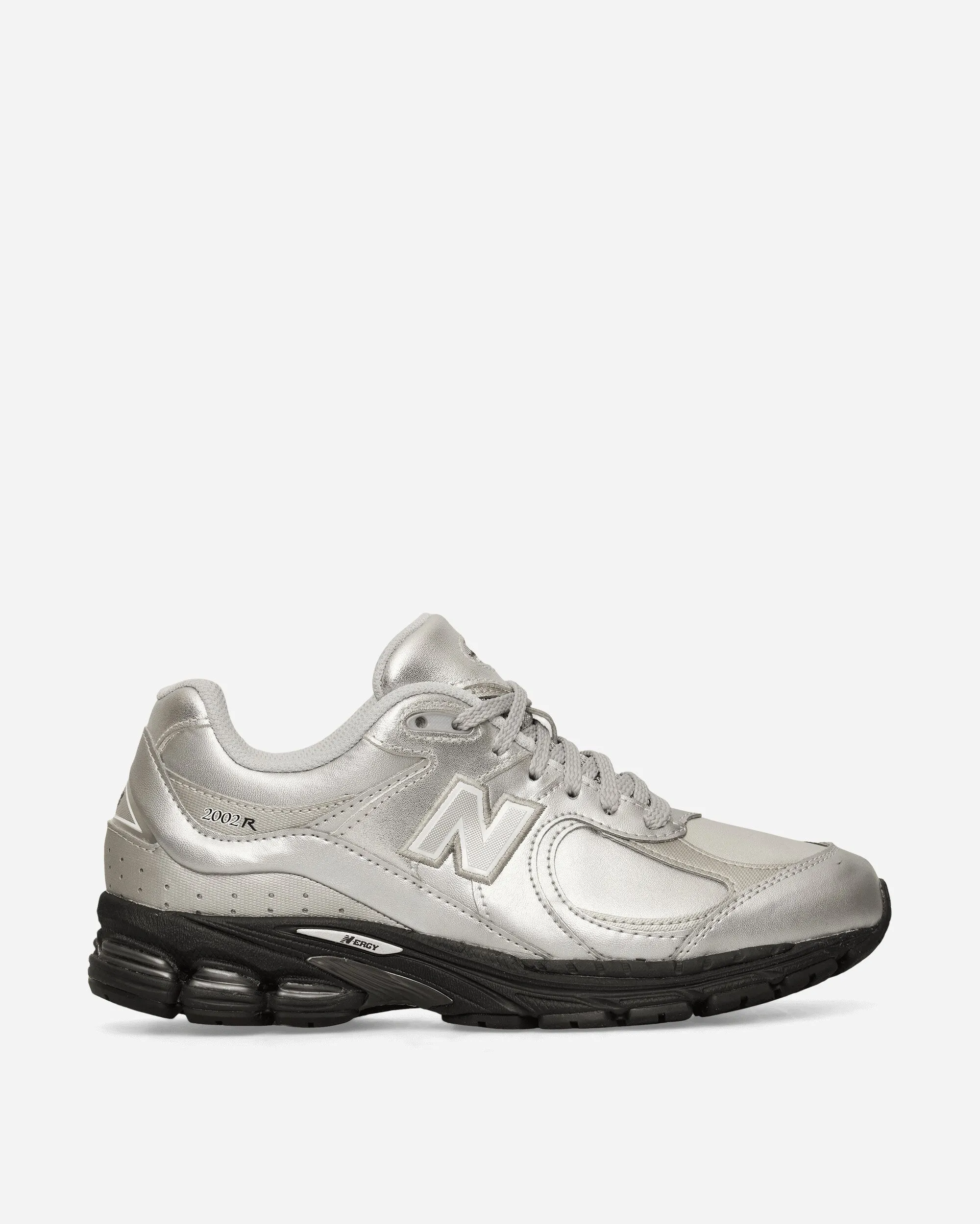 Comfortable fit Lace Up 2002R Sneakers Silver Metallic