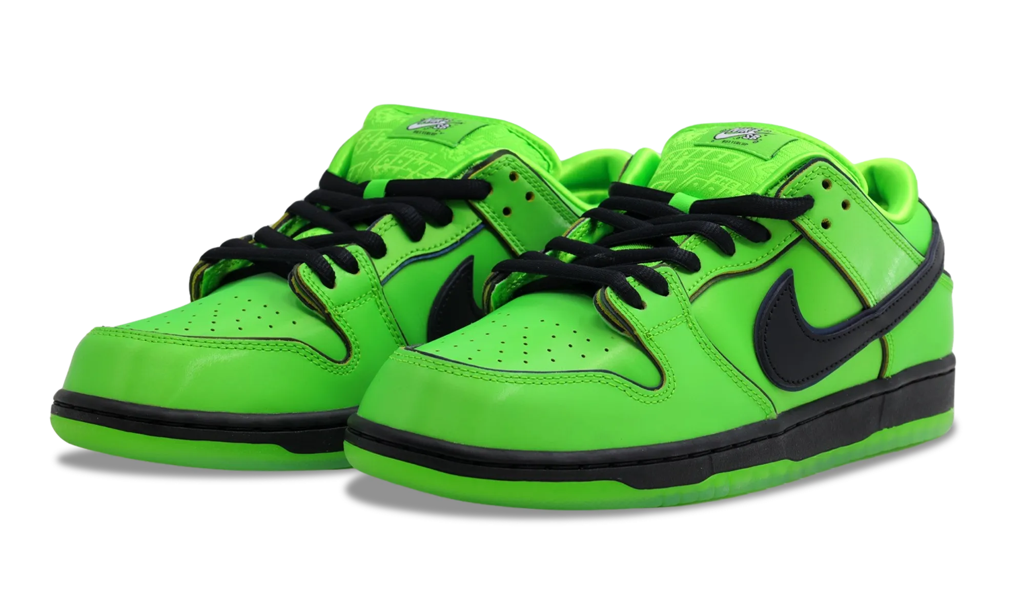 Nike SB Dunk Low The Powerpuff Girls Buttercup Comfort Tech