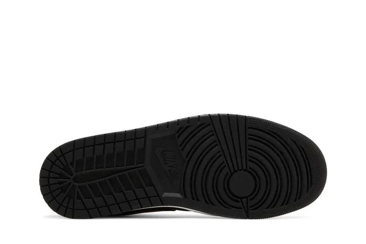 Flex Feel Air Jordan 1 Mid 'Black Metallic Gold'