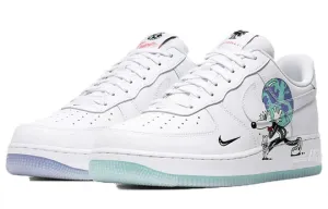 Nike Air Force 1 Flyleather Steve Harrington Earth Day (2019) (CI5545-100) Bare Wear