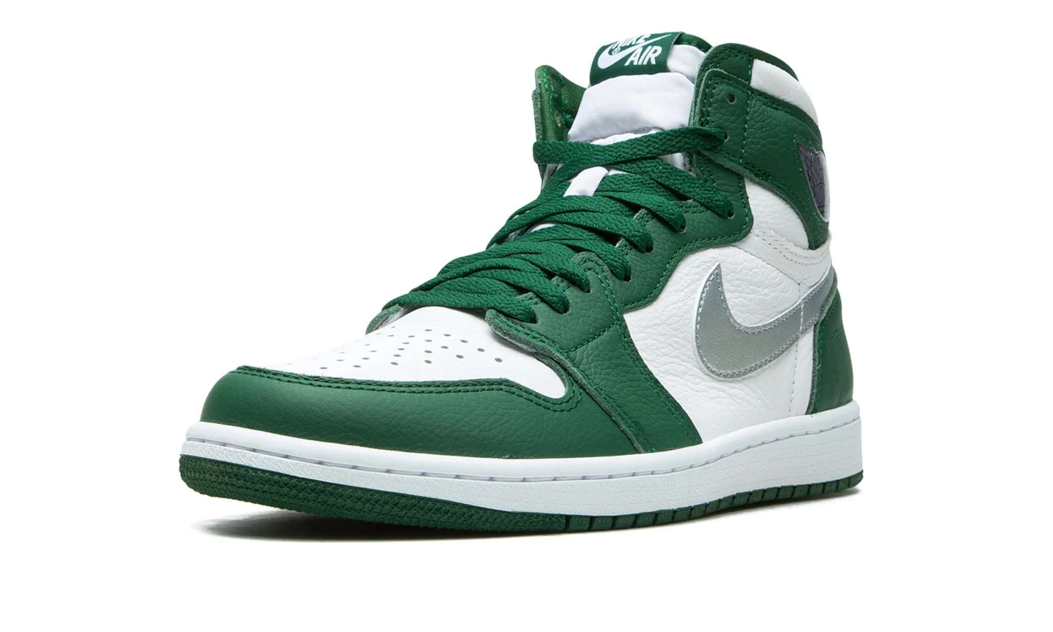 Air Jordan 1 High OG Gorge Green Suede Material Long distance