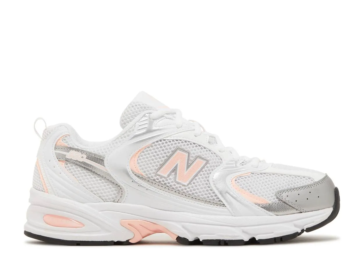 New Balance 530 White Light Pink Sleek Build