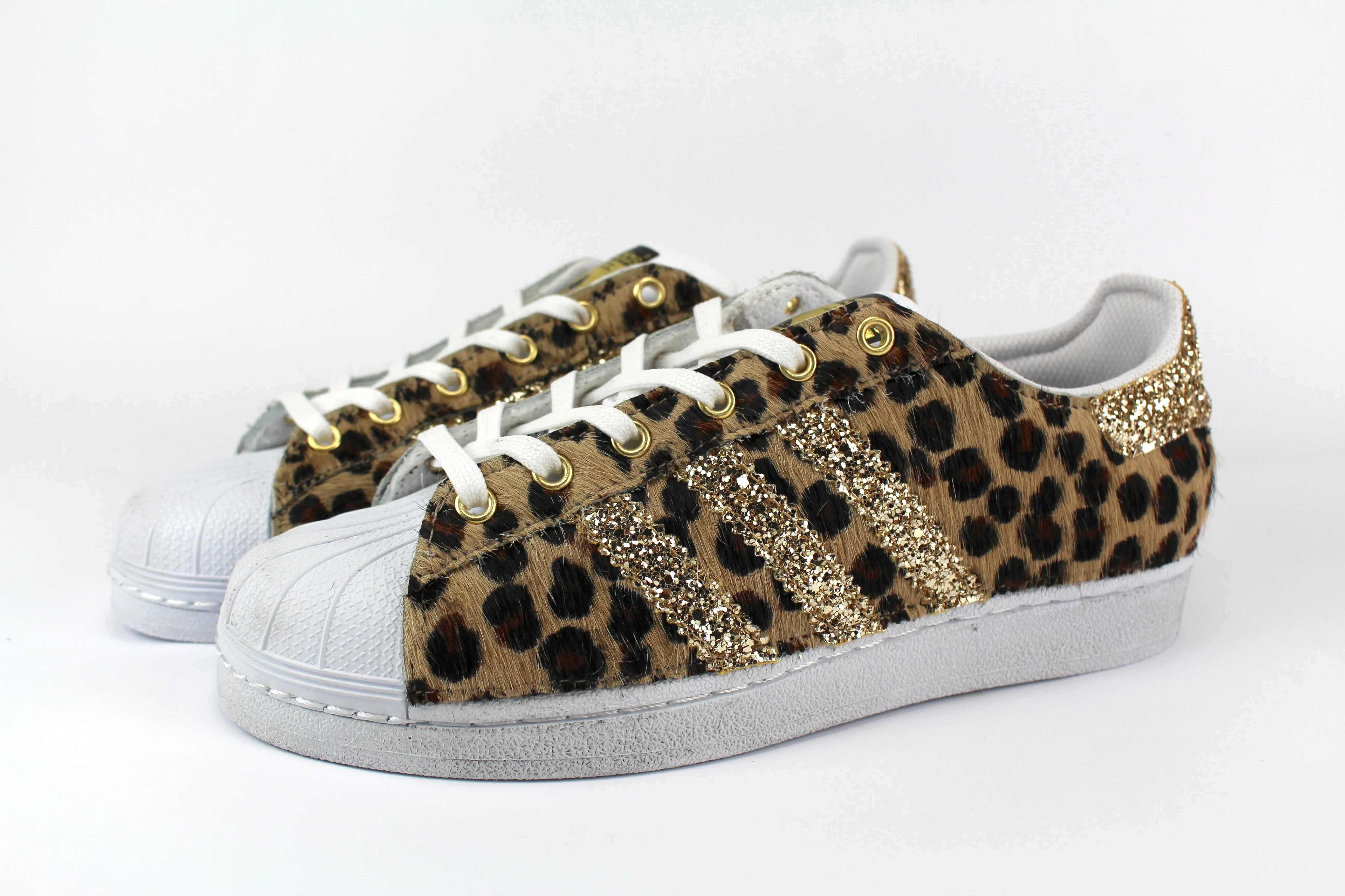on the road Adidas Superstar Total Maculate & Glitter