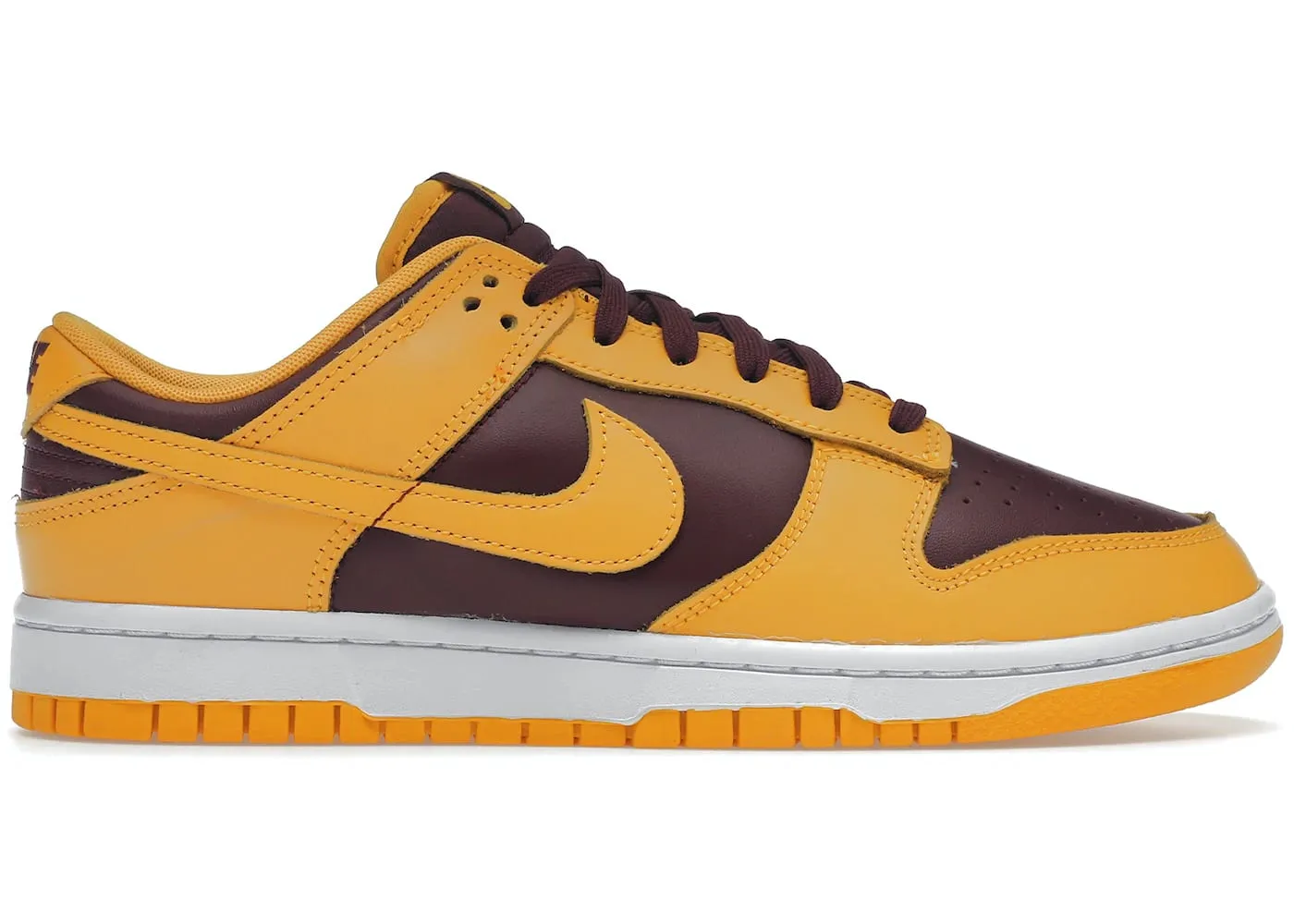Roll Up Practical Style Nike Dunk Low Arizona State