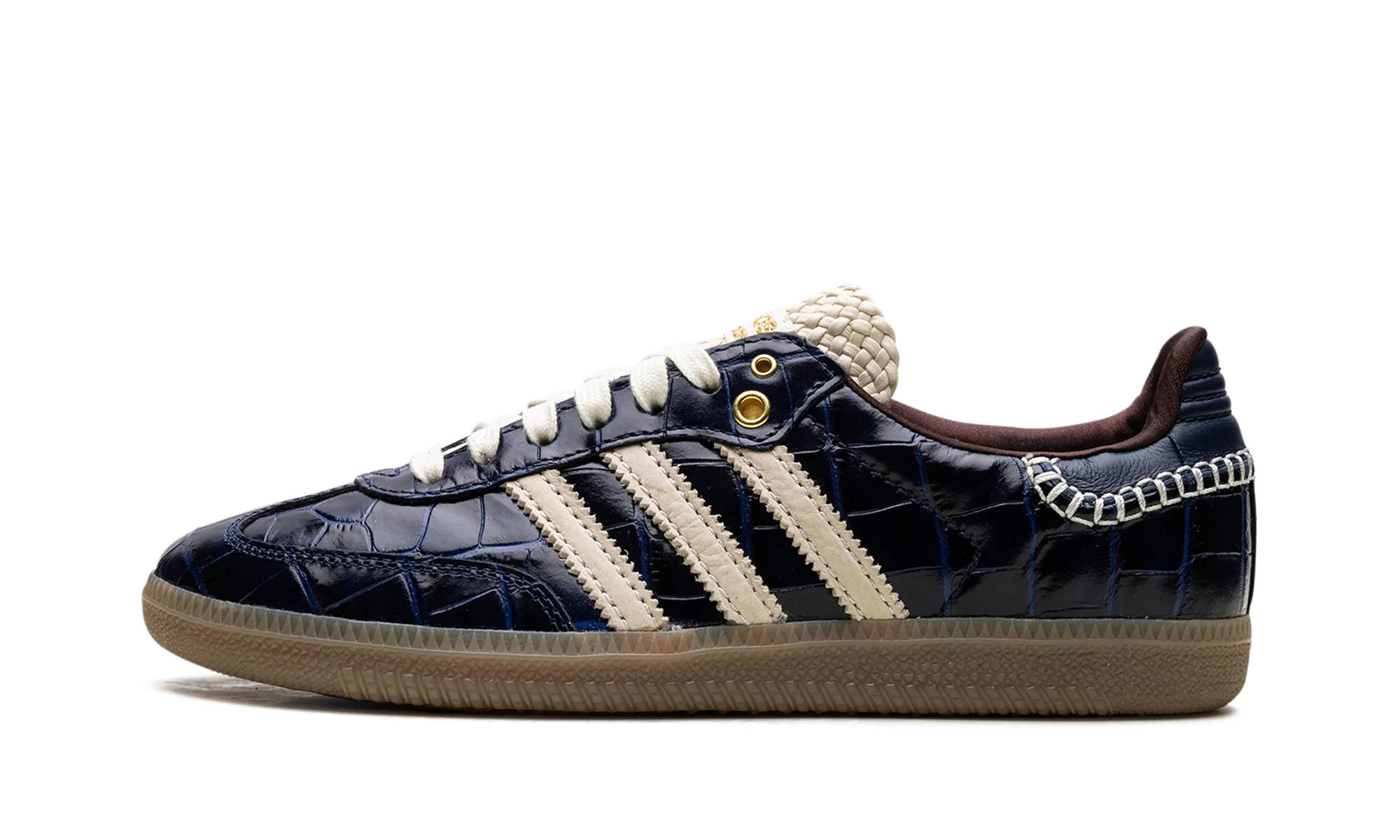 Samba OG "Wales Bonner - Navy Croc" Memory   foam Office Casual