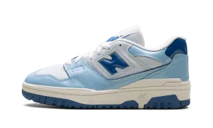 550 "Patent - White / Powder Blue" Festival Style Breath Fresh