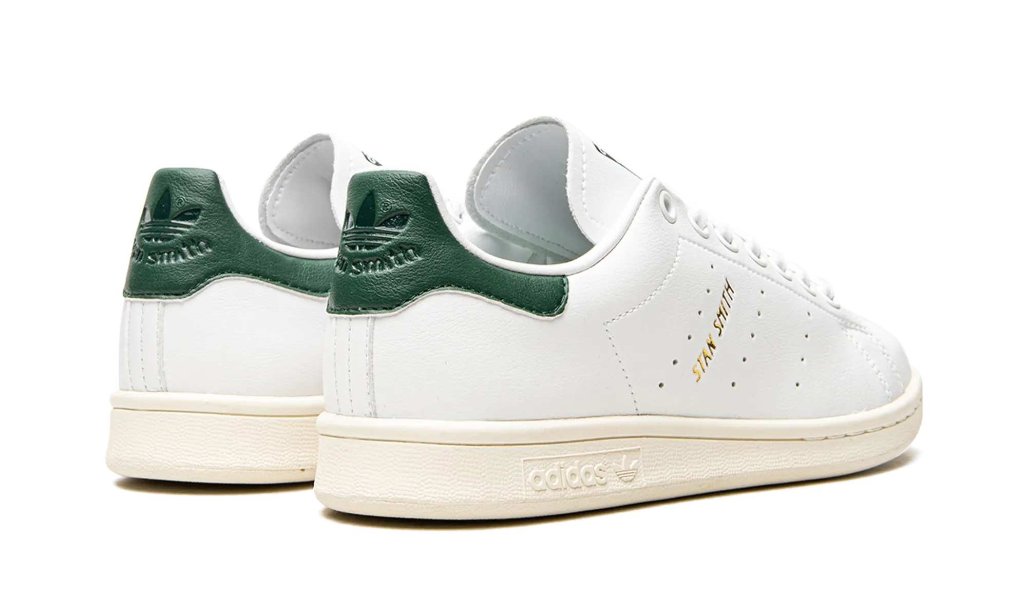 Stan Smith "White / Collegiate Green" Shockproof Heel