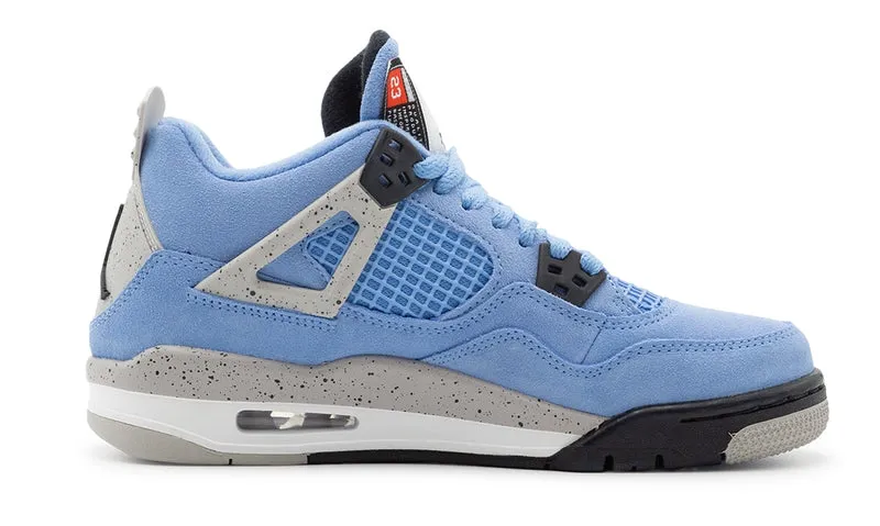 Nike Jordan 4 Retro University Blue (408452-400) GS Size 4Y-7Y Fresh Comfort espadrilles
