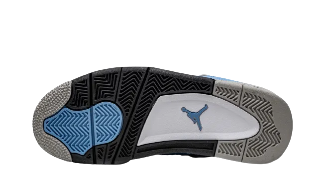Jordan 4 Retro "University Blue" Grade School Outfit Friendly
