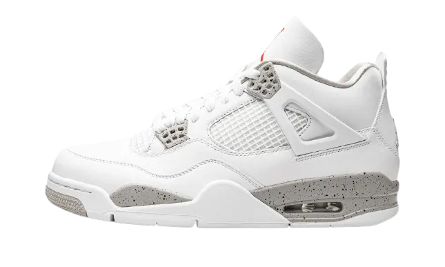 Jordan 4 Retro "White Oreo" Morning Hike
