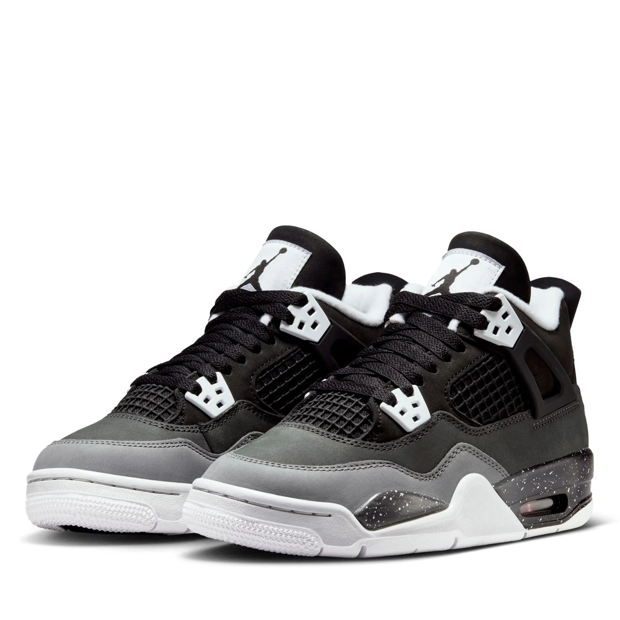 Minimal Edge Classic Touch Jordan 4 Retro "Fear" Grade School (2024)