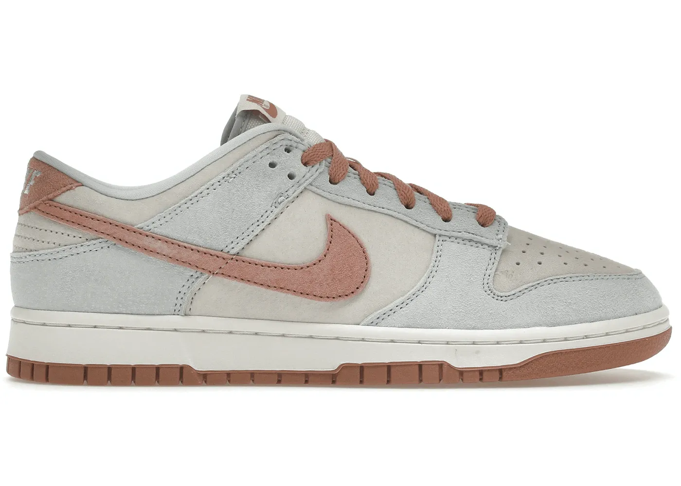 Nike Dunk Low Fossil Rose Modern Twist Elastic Material