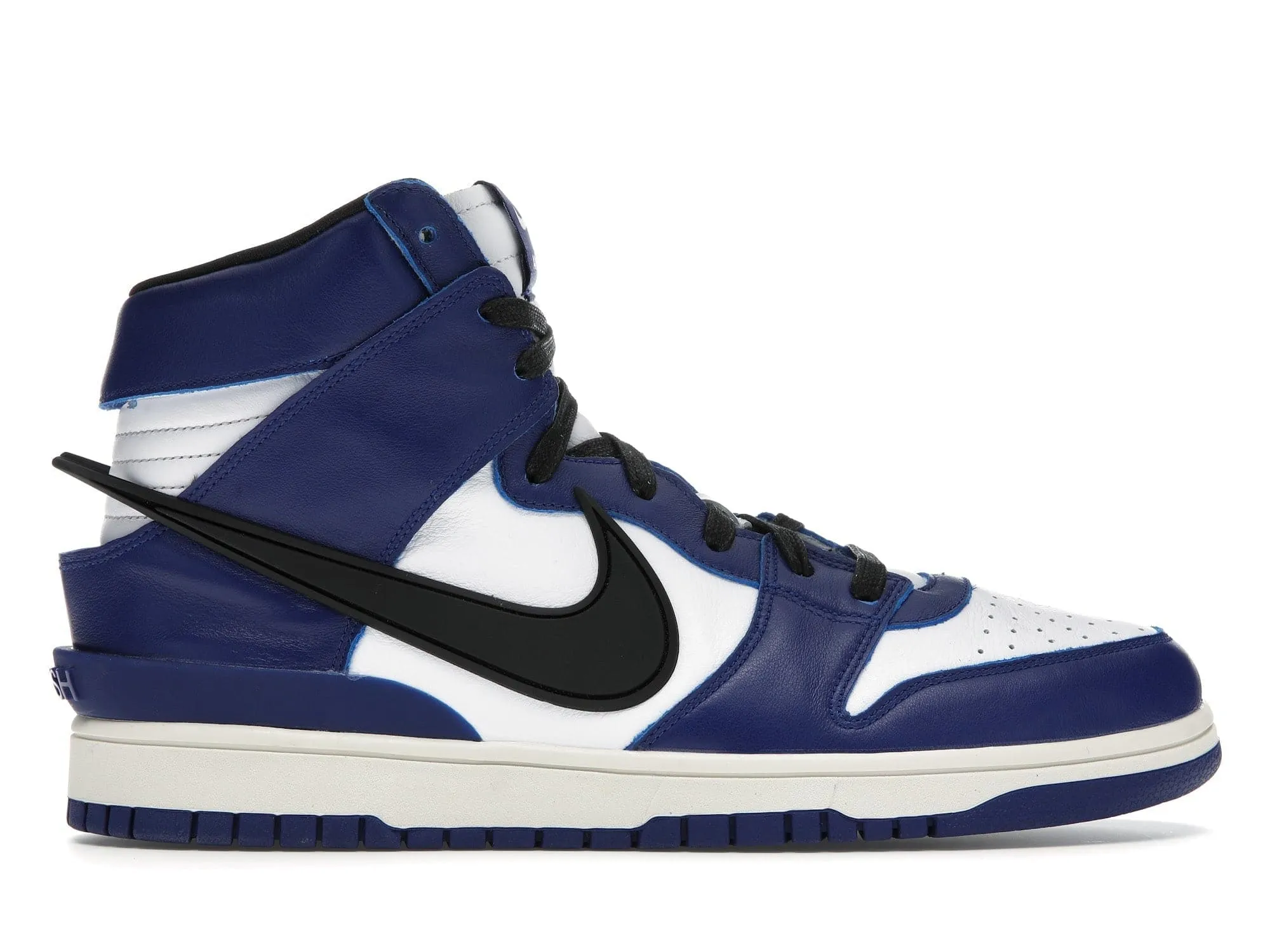 Nike Dunk High AMBUSH Deep Royal Style Comfort Beach Trek