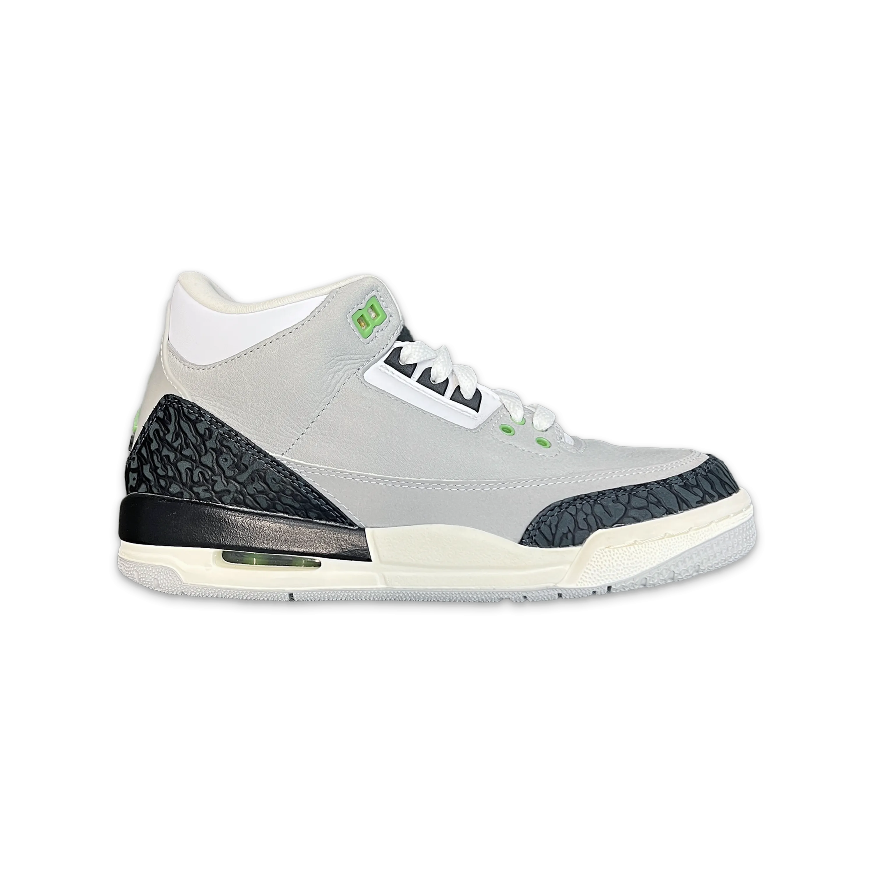 Ankle Room City Stride Air Jordan 3 Retro ??Chlorophyll?? (GS)