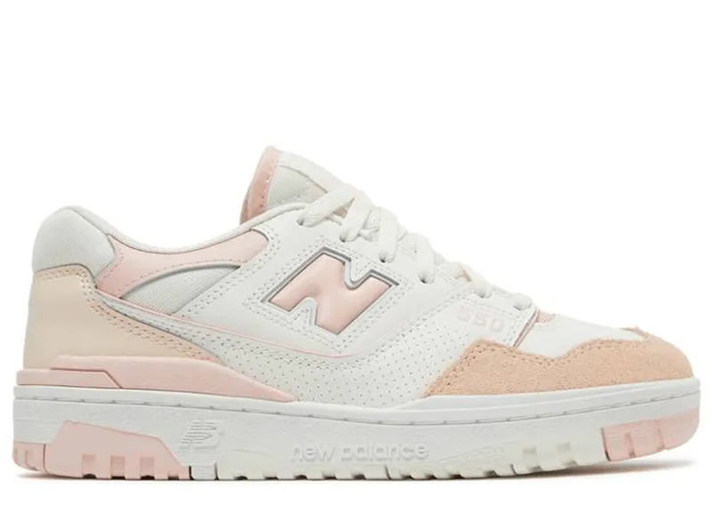 Comfortable Design New Balance 550 White Pink (W)