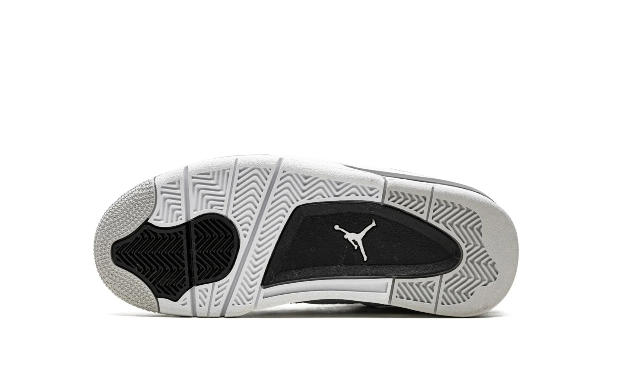 Classic Finish Jordan 4 Retro "Military Black" Grade School