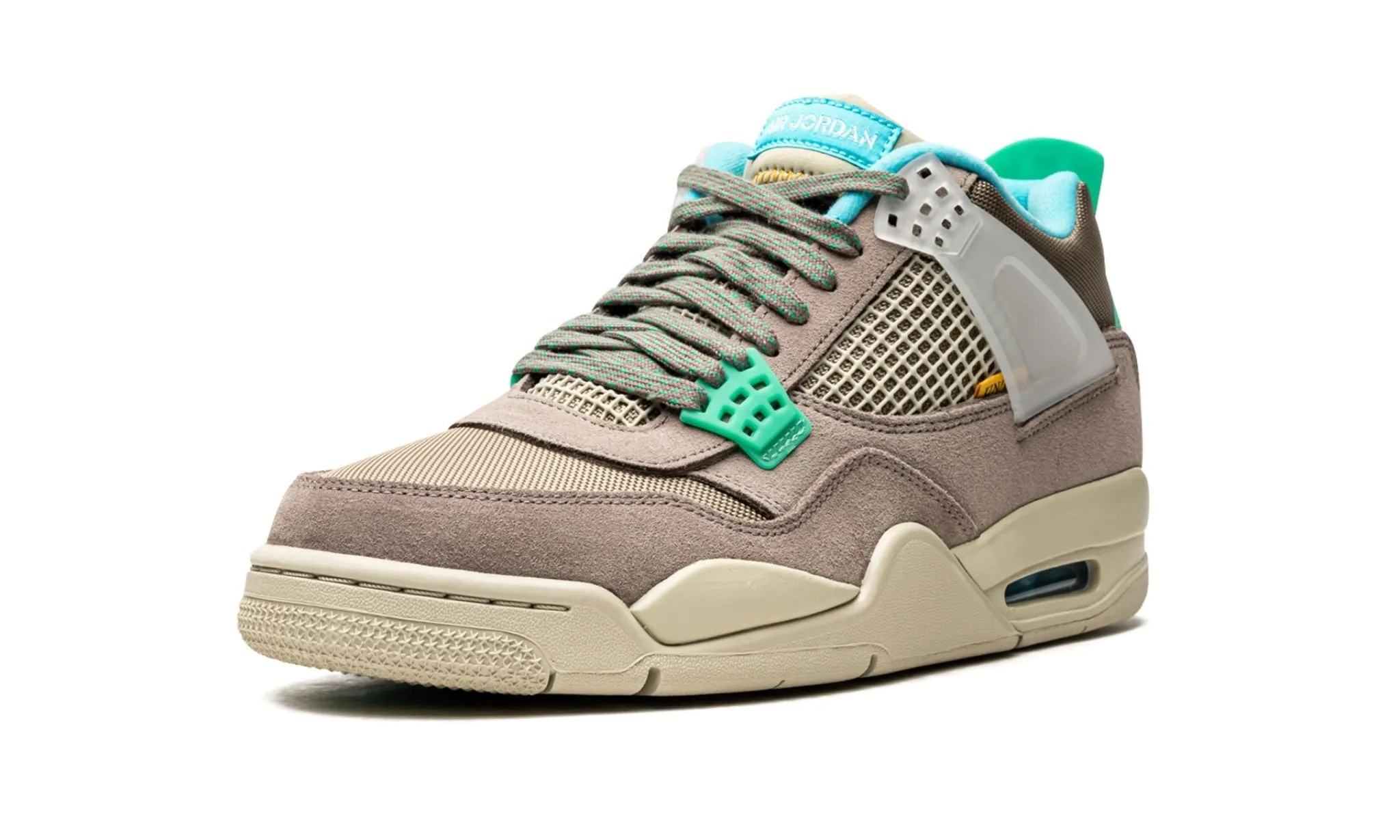 Jordan 4 Retro "Union Taupe Haze" Event Step Bright Step