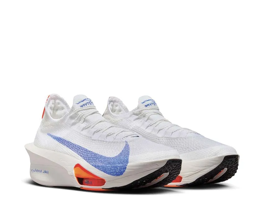 orthotic - friendly - design - compatibility shoes blue running shoes Nike Air Zoom Alphafly Next 3% FP "Blueprint"