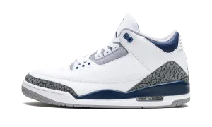 Air Jordan 3 "Midnight Navy" Anywhere Wear Anti Friction
