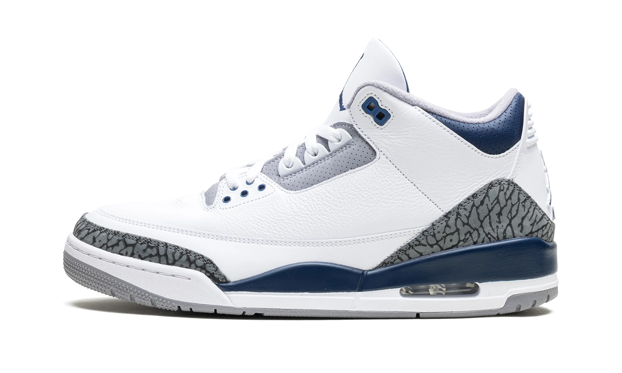 Air Jordan 3 "Midnight Navy" Anywhere Wear Anti Friction