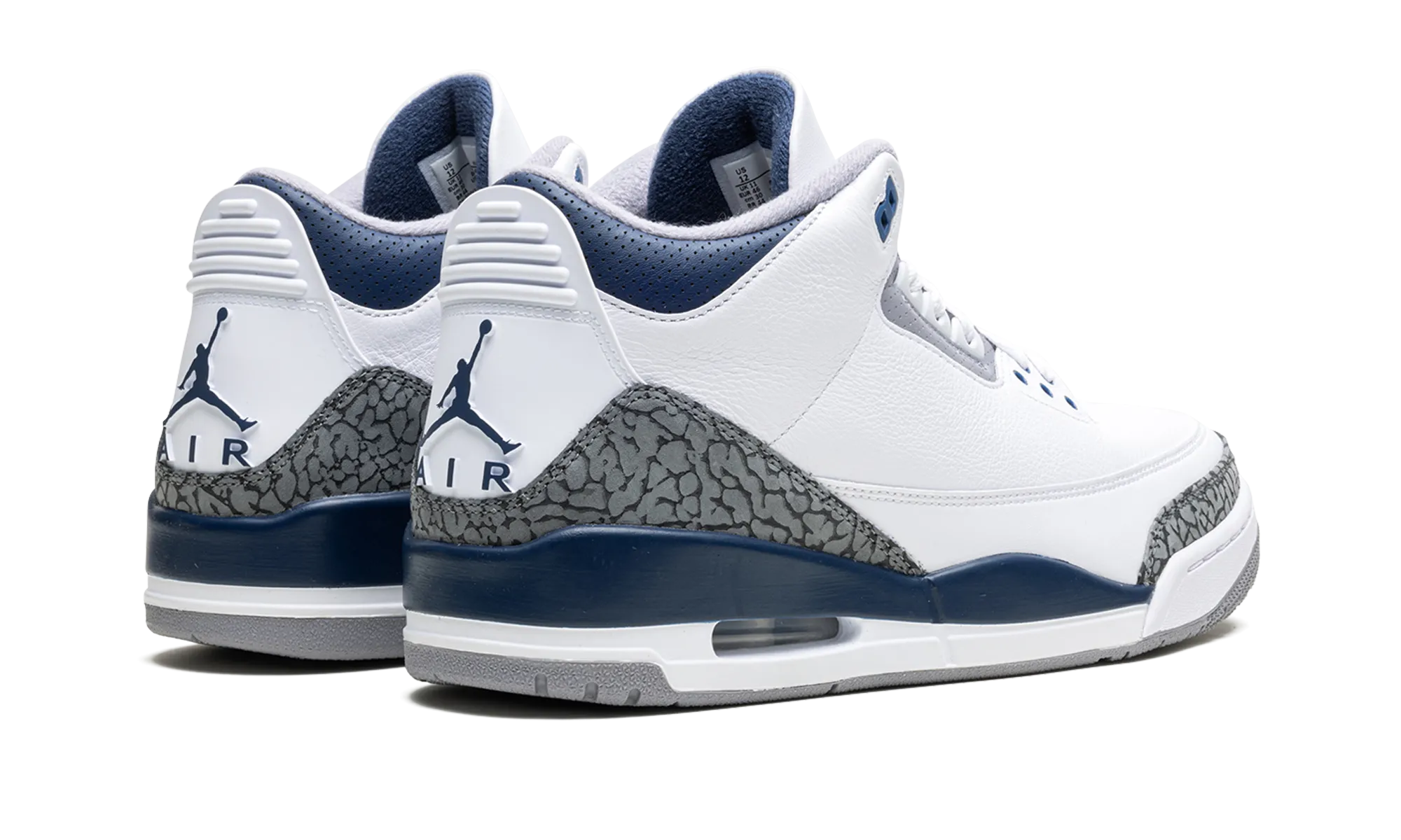 Air Jordan 3 "Midnight Navy" Minimal Stitch Foot Freedom