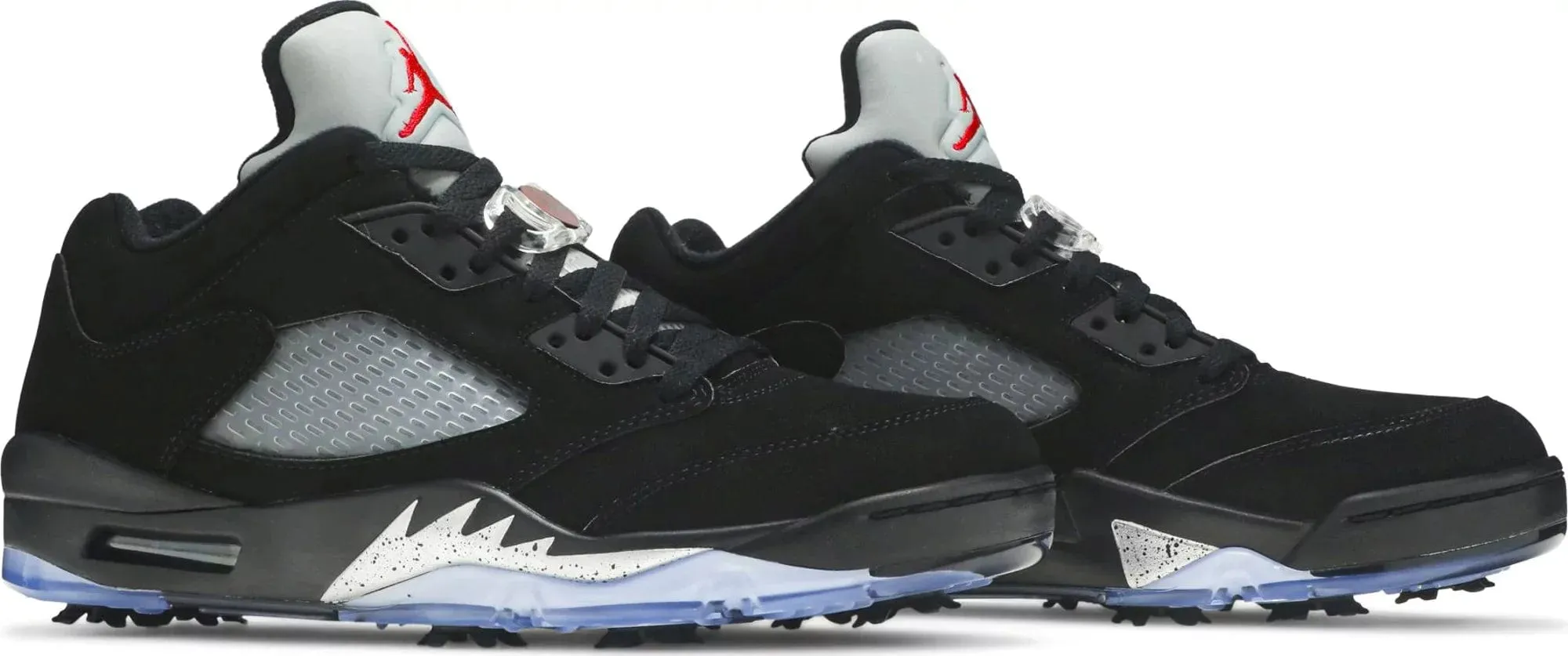 Street Appeal Walkable Fit Jordan 5 Retro Low Golf Black Metallic