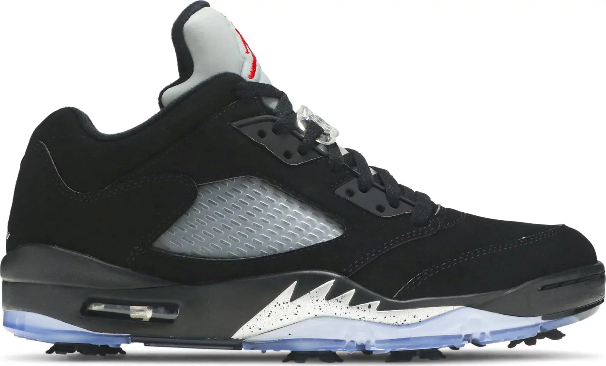 Sleek Style Anywhere Life Jordan 5 Retro Low Golf Black Metallic