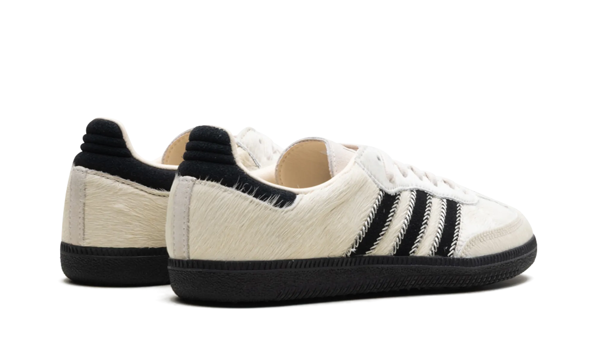 Samba OG WMNS "Wonder White Black Pony" Steady Ride Winter Cozy