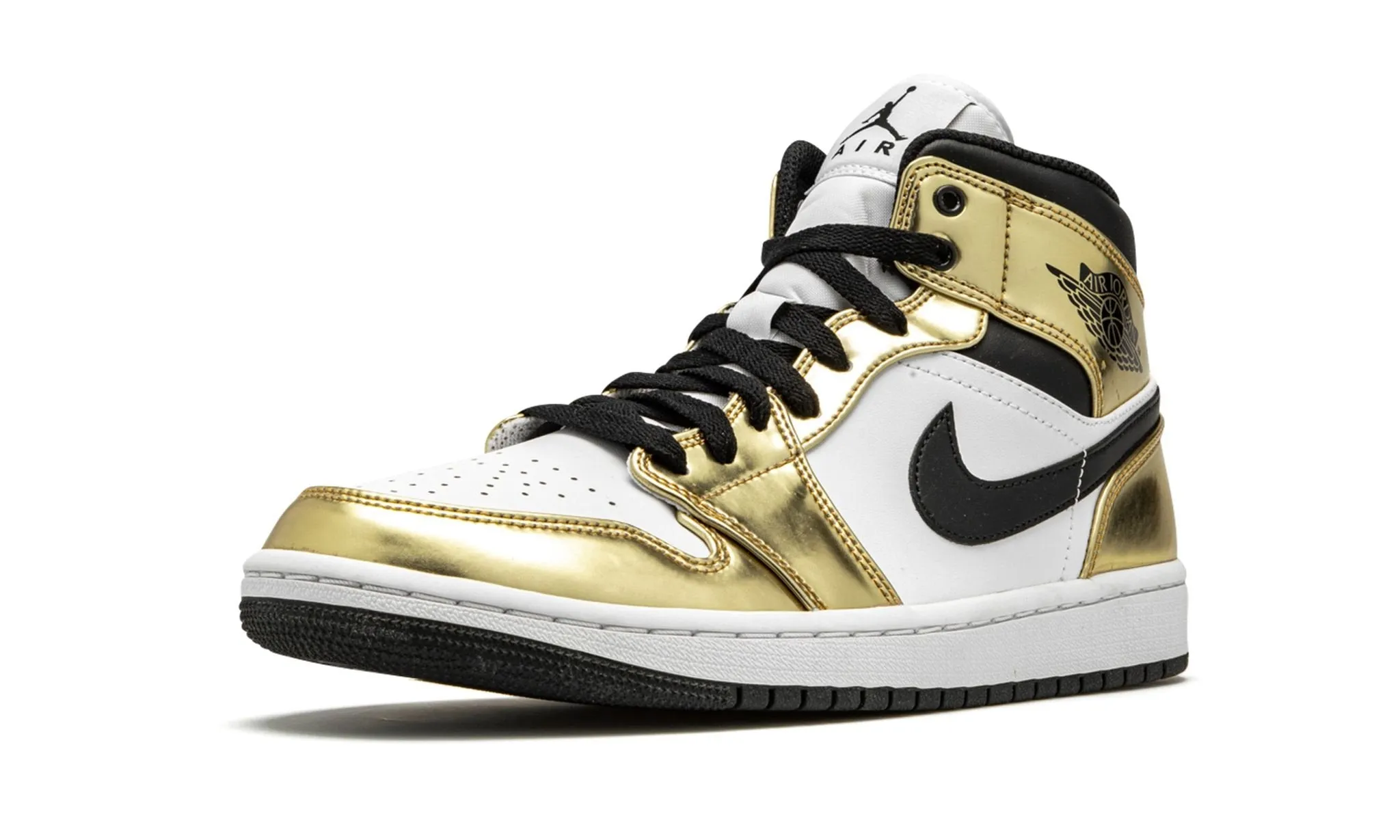 Air Jordan 1 Mid SE Metallic Gold Party Ready City Life