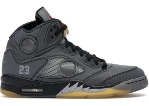 Jordan 5 Retro Off-White Black Eco Friendly
