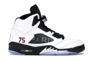 Beach Path Style Blend Jordan 5 Retro Paris Saint-Germain White (F&F)