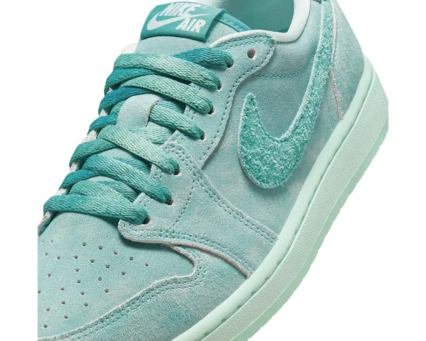 Long Stroll Comfort Walk Air Jordan 1 Retro Low OG W "Washed Teal"