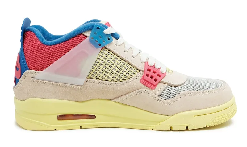 Nike Jordan 4 Retro x Union LA Guava Ice 2020 (DC9533-800) Men's Size 8-11 All-Purpose Use Marathon Walk