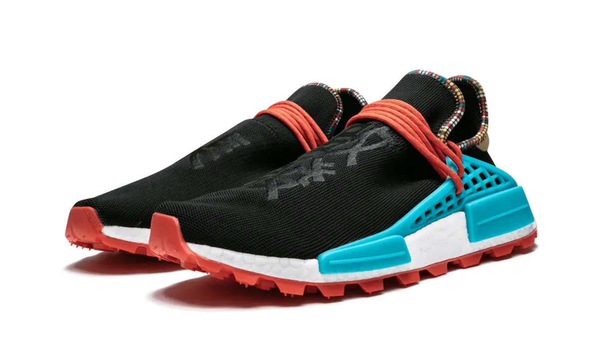 NMD Humanrace Trail "Pharrell Williams - Inspiration Pack Black" Stacked Heel Pump Style