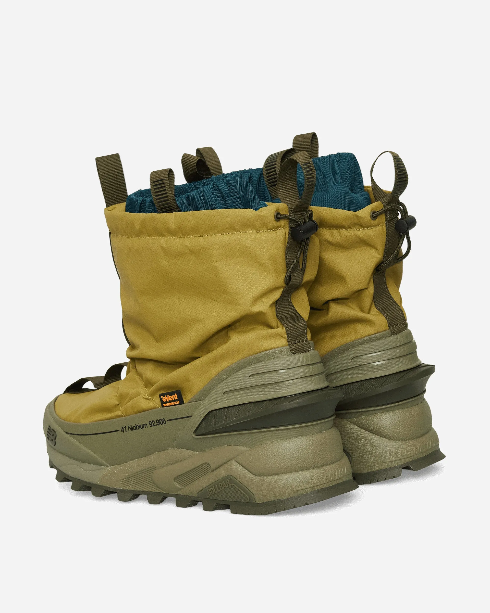 Tokyo Design Studio Niobium C_3 Boots Green Linen Air Winter Chill