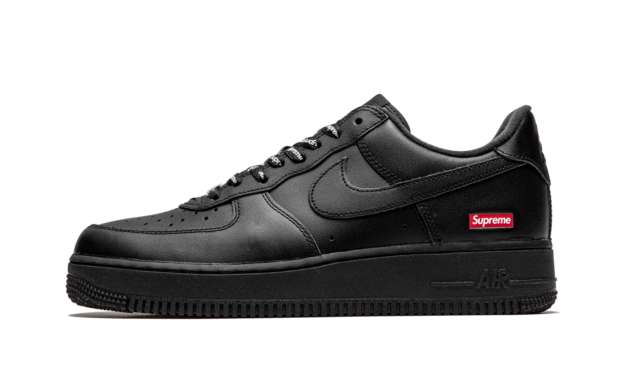 Nike X Supreme AF1 Low "Box Logo" Black Mesh Flow