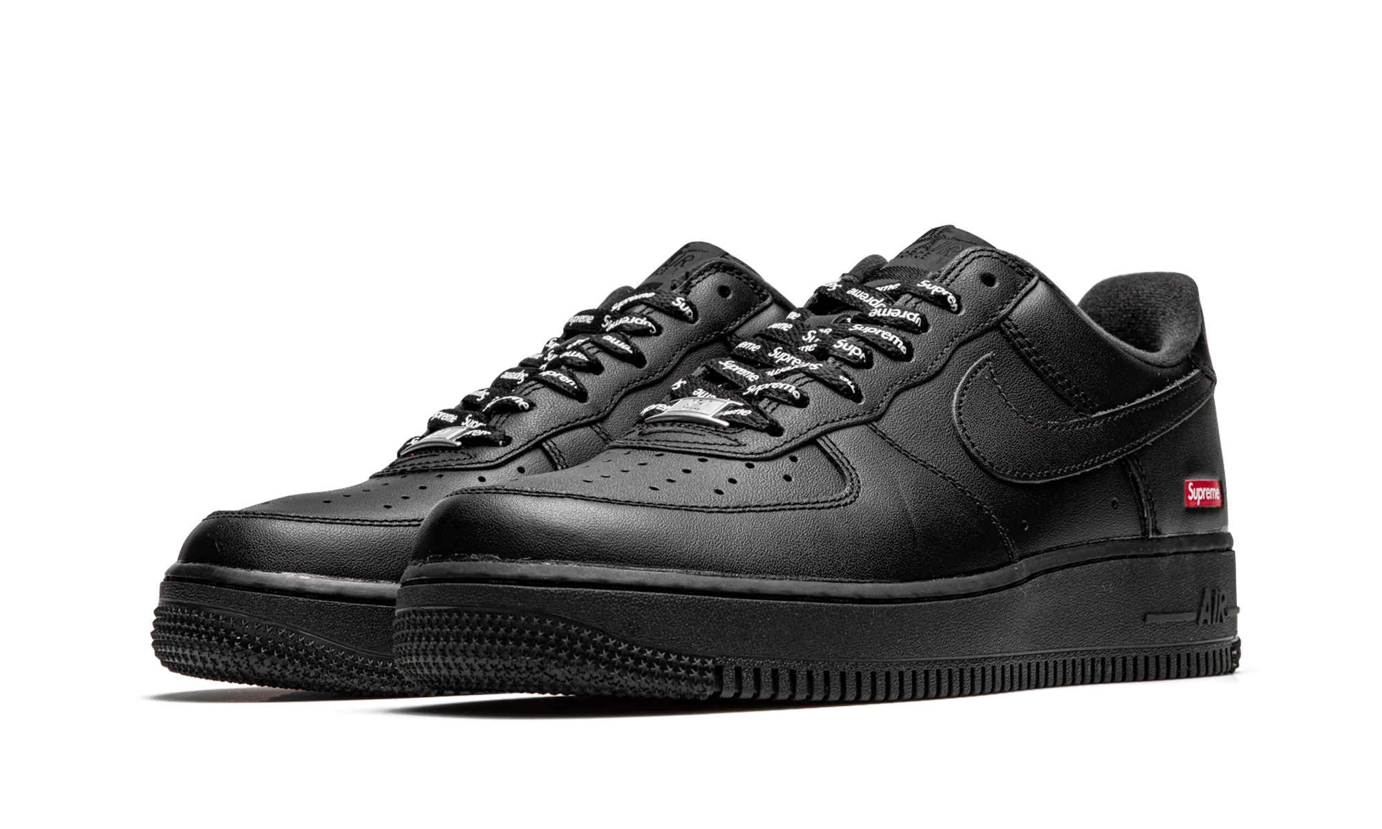 Nike X Supreme AF1 Low "Box Logo" Black Light Ride