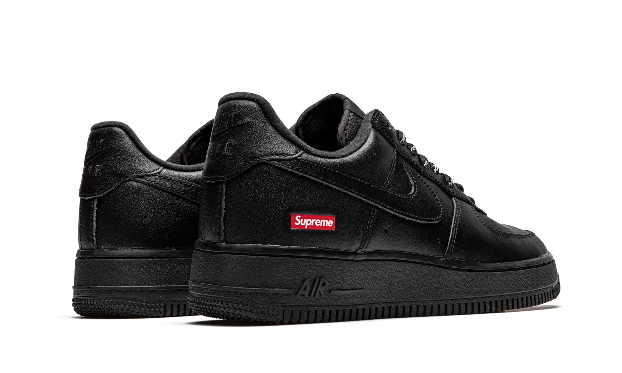 Nike X Supreme AF1 Low "Box Logo" Black Freedom Fit Energy return